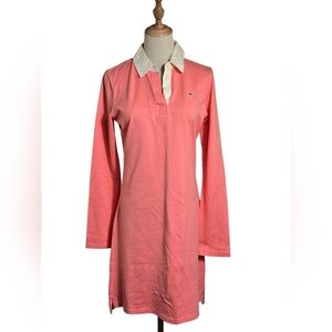 Vineyard Vines Coral Polo Dress